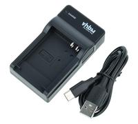 vhbw Chargeur USB-C Compatible avec Canon NB-8L pour caméra caméscope + câble USB-C + témoin de Charge