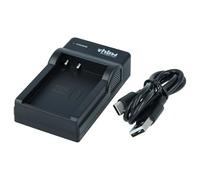 vhbw Chargeur USB-C Compatible avec Garmin Alpha 100 Handheld caméra caméscope Action-cam + câble USB-C + témoin de Charge