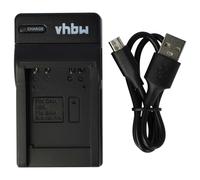 vhbw Chargeur Micro USB câble pour caméra HP Action Cam AC-200, AC-200W, AC-300W.