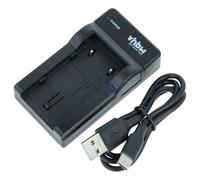 vhbw Chargeur USB Compatible avec JVC GZ-HD300BEU, GZ-HD30ex, GZ-HD300AEU, GZ-HD300REU caméra caméscope Action-cam + témoin de Charge 8,4 V