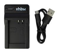vhbw Chargeur USB de batterie compatible avec Nikon CoolPix S1200pj, S6000, S6100, S6150, S6200 batterie appareil photo digital, DSLR, action cam