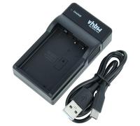 vhbw Chargeur USB-C Compatible avec Panasonic DMW-BLD10E | DMW-BLD10PP, DMW-BLD10 pour caméra caméscope + câble USB-C + témoin de charge