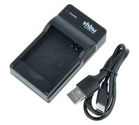 vhbw Chargeur USB-C Compatible avec Rollei Actioncam 230, 410, 240, 400 caméra caméscope + câble USB-C + témoin de Charge