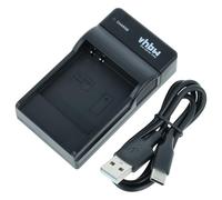 vhbw Chargeur USB-C Compatible avec Samsung SC-MX10A, SC-MX10P, SC-HMX10C, SC-HMX10CA caméra caméscope Action-cam + câble USB-C + témoin de Charge