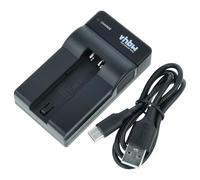 vhbw Chargeur USB-C Compatible avec Sanyo DB-L30 pour caméra caméscope Action-cam + câble USB-C + témoin de Charge