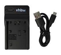 vhbw Chargeur USB-C Compatible avec Sony DCR-SX45 | DCR-SX45E, DCR-SX45ER, DCR-SX65, DCR-SX65E, DCR-SX85, DCR-SX85E, DCR-SX85ES, DSC-HX1 caméra + câble USB-C + témoin de charge