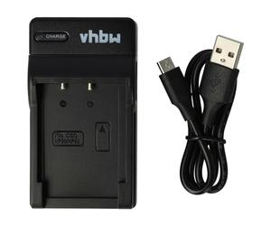 vhbw Chargeur USB-C Remplacement pour Casio BC-60L, BC-11L pour caméra + câble USB-C + témoin de Charge
