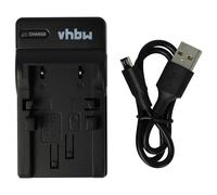 vhbw Chargeur USB Compatible avec Canon Digital Ixus 330, I, 400, 750, 300, i5, 430, 500, 700 caméra caméscope Action-cam + témoin de Charge 4,2 V