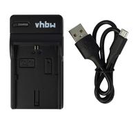 vhbw Chargeur USB compatible avec Canon poignée alimentation R7, R5 C, R6 Mark II caméra caméscope action-cam + témoin de charge 8,4 V