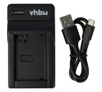 vhbw Chargeur USB Compatible avec Canon PowerShot SX50 HS, SX40 HS, SX60 HS, G1 X, G15, G3 x caméra caméscope Action-cam + témoin de Charge 8,4 V