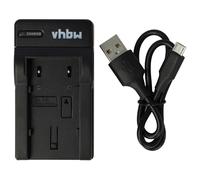 vhbw Chargeur USB Compatible avec JVC GZ-HD300BEU, GZ-HD30ex, GZ-HD300AEU, GZ-HD300REU caméra caméscope Action-cam + témoin de Charge 8,4 V