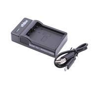 vhbw Chargeur USB-C Compatible avec Panasonic Lumix DMW-GF2KK | DMC-GX1X caméra caméscope + câble USB-C + témoin de charge