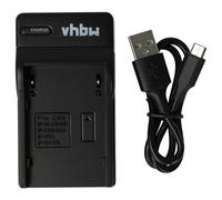 vhbw Chargeur USB de Batterie Compatible avec Canon DM-MV10, DM-XL1, DM-XL1s, E1, E2, E30, ES-300V Batterie Appareil Photo Digital, DSLR, Action cam