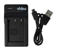 vhbw Chargeur USB de Batterie Compatible avec Fujifilm Finepix F305, SL240, SL260, SL280, SL300 Batterie Appareil Photo Digital, DSLR, Action cam
