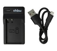 vhbw Chargeur USB de Batterie Compatible avec Garmin Alpha 100 Handheld Batterie Appareil Photo Digital, DSLR, Action cam