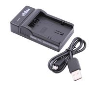 vhbw Chargeur USB de batterie compatible avec Leica BP-DC5 batterie appareil photo digital, DSLR, action cam