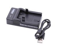 vhbw Chargeur USB de batterie compatible avec Nikon CoolPix 5000, 5400, 5700, 8700 batterie appareil photo digital, DSLR, action cam
