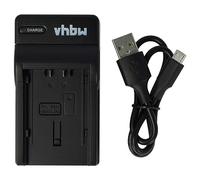 vhbw Chargeur USB de Batterie Compatible avec Panasonic HDC-HS9, HDC-HS20, HDC-HS100, HDC-HS200 Batterie Appareil Photo Digital, DSLR, Action cam
