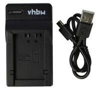 vhbw Chargeur USB de batterie compatible avec Panasonic Lumix DC-FZ82 batterie appareil photo digital, DSLR, action cam