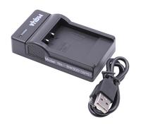 vhbw Chargeur USB de batterie compatible avec Polaroid T1031, T1035, T1232, T1234, T1235 batterie appareil photo digital, DSLR, action cam