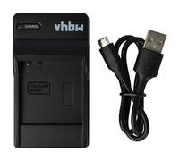 vhbw Chargeur USB de Batterie Compatible avec Samsung VP-HMX08, VP-MX10, VP-MX10A, VP-MX10AH Batterie Appareil Photo Digital, DSLR, Action cam