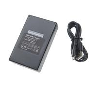 vhbw Chargeur USB double compatible avec Canon PowerShot Pro 90 IS, Pro 90 caméra action-cam + câble micro-USB + écran LED 8,4 V