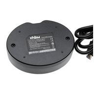 vhbw Chargeur USB double compatible avec Hitachi 553 845, VM-D865LE, VM-975LE, VM-D675LA caméra action-cam + témoin de charge 8,4 V