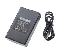 vhbw Chargeur USB double compatible avec Sony Alpha 6, 5000, 33, 55, 5100, 55V, 7 caméra action-cam + câble micro-USB + écran LED 8,4 V