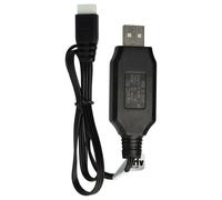 Vhbw Chargeur Usb Pour Batterie De Modélisme Rc Avec Connexion Jst Xh-3p Ou Pack D'accus - 60 Cm 4,2 V-Vhbw