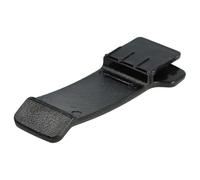 vhbw Clip à Ceinture Compatible avec Icom IC-F4GS, IC-F4GSN 100 ch, IC-F4GSW Low Band Appareil Radio - Plastique, Noir