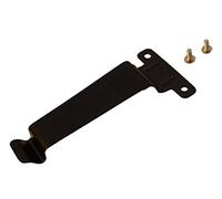 vhbw Clip Compatible avec Kenwood TH-22E, TH-235, TH-235A, TH-235E, TH-25, TH-26, TH-27, TH-28, TH-22ATappareil Radio - Vis, métal, Noir