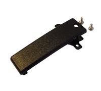 vhbw Clip compatible avec Kenwood TH-75, TH-77, TH-D7, TH-D7A, TH-D7AG, TH-D7E, TH-F6, TH-F6A appareil radio - Vis, plastique, noir