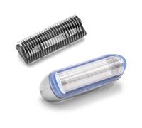 vhbw combi-pack 1x bloc-couteaux, 1x lame de rasoir avec cadre pour rasoir Braun Z20, Z30, Z40, Z50, Z60, Z70