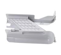 vhbw Conduit d'entrée d'air compatible avec Bosch 8001118606 (GO01A095BSJ) réfrigérateur, blanc