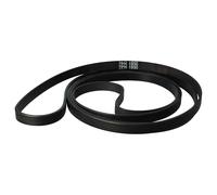vhbw Courroie d'entraînement compatible avec AEG Lavatherm 3350, 3330, 3306, 336, 3302, 335, 330, 3300, 33600, 33300, 3360 sèche-linge - 14,6 cm noir