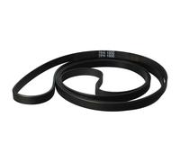 vhbw Courroie d'entraînement compatible avec AEG Lavatherm 350, 340, 338, 36500, 35600, 3500, 3450, 3400 sèche-linge - 193 cm noir
