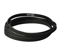 vhbw Courroie d'entraînement compatible avec Laden EC, AWL sèche-linge - 196,5 cm noir