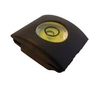 vhbw Courvercle 2en1 de protection de Griffe avec niveau à bulle intégré pour appareil photo Panasonic Lumix DMC-G6H, DMC-G6K, DMC-G6W, DMC-G6X