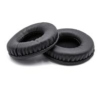 vhbw Coussinets d'oreille Compatible avec Audio Technica ATH-ES10, ATH-ES7, ATH-ES9, ATH-FC8, ATH-SJ3 Casque Audio, Headset - Noir, 7,5 cm