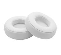 vhbw Coussinets d'oreille Compatible avec Beats Monster by Dr. Dre Mixr Casque Audio, Headset - Blanc, 8,5 cm