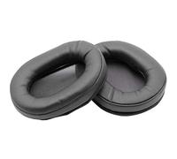 vhbw Coussinets d'oreille Compatible avec Sony MDR-1RBTMK2, MDR-1R, MDR-1RMK2, MDR-1RNC Casque Audio, Headset - Noir