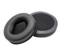 vhbw Coussinets d'oreillettes de remplacement 8.7cm compatible avec Razer Kraken, Kraken Pro casque audio, headset; noir