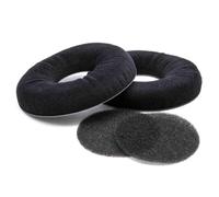 vhbw Coussinets d'oreillettes de remplacement compatible avec AKG K142 écouteurs; noir, mate G