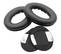 vhbw Coussinets d'oreillettes de remplacement compatible avec Bose Triport TP1, TP1A écouteurs - noir