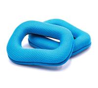 vhbw Coussinets d'oreillettes de remplacement compatible avec Logitech F430, F450, G35, G430, G450, G930 écouteurs; bleu