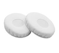 vhbw Coussinets d'oreillettes de remplacement compatible avec Sennheiser HD218, HD219, HD220, HD228, HD229 casque audio, headset; blanc