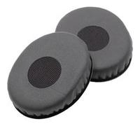 vhbw Coussinets d'oreillettes de remplacement compatible avec Sennheiser HD218, HD219, HD220, HD228, HD229 écouteurs - noir G