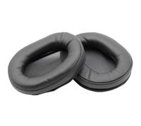 vhbw Coussinets d'oreillettes de remplacement compatible avec Sony MDR-1R, MDR-1RBTMK2, MDR-1RMK2, MDR-1RNC casque audio, headset; noir G