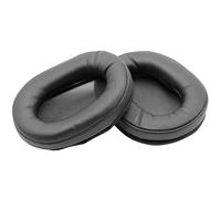 vhbw Coussinets d'oreillettes de remplacement compatible avec Sony MDR-1R, MDR-1RBTMK2, MDR-1RMK2, MDR-1RNC casque audio, headset; noir G