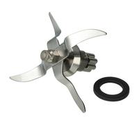 vhbw Couteau de mixeur compatible avec Silvercrest SKMK1200C3, 389505, SKMK1100A1 robot culinaire - Avec 4 lames en acier inoxydable